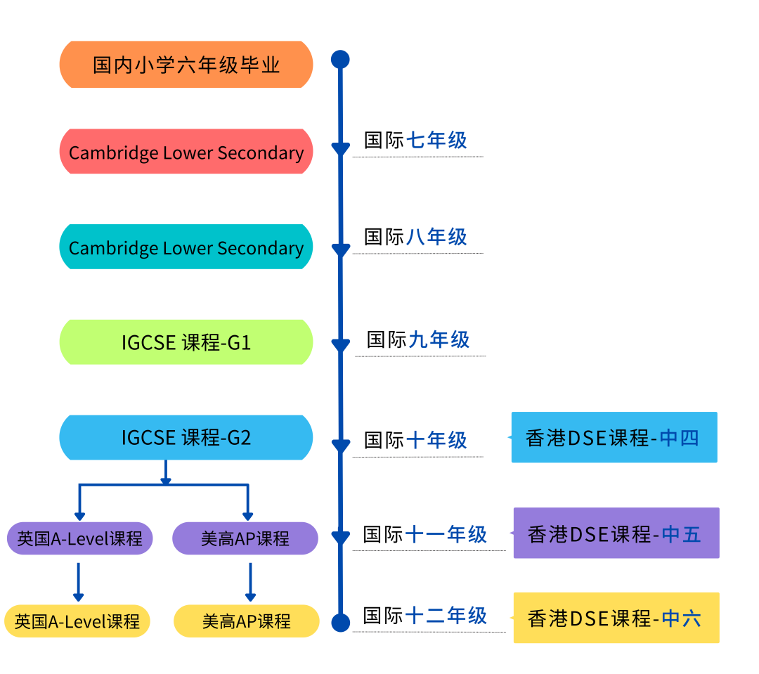 深圳漢開中宏國(guó)際書院A-LEVEL和DSE兩大課程體系